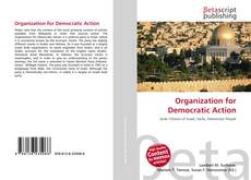 Couverture de Organization for Democratic Action