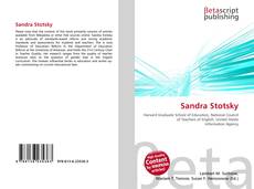 Buchcover von Sandra Stotsky