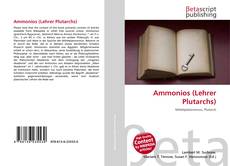 Buchcover von Ammonios (Lehrer Plutarchs)