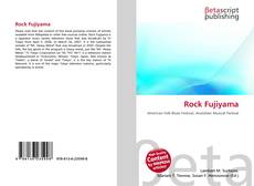 Buchcover von Rock Fujiyama
