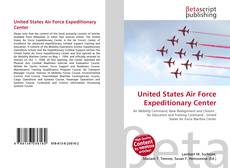 Buchcover von United States Air Force Expeditionary Center