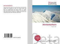 Couverture de Ammertenhorn