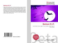 Bookcover of Batman R.I.P.