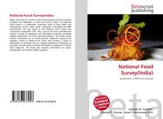 Capa do livro de National Food Survey(India) 
