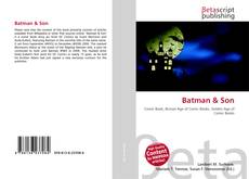 Capa do livro de Batman & Son 