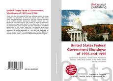 Couverture de United States Federal Government Shutdown of 1995 and 1996