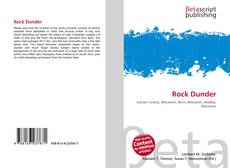 Couverture de Rock Dunder