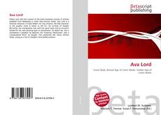 Couverture de Ava Lord