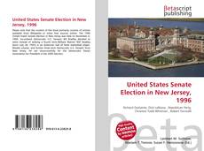 United States Senate Election in New Jersey, 1996的封面