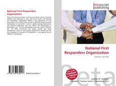 Portada del libro de National First Responders Organization