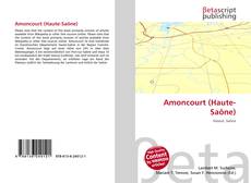 Portada del libro de Amoncourt (Haute-Saône)