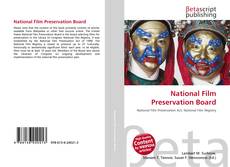 Buchcover von National Film Preservation Board