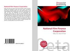 Buchcover von National Film Finance Corporation