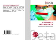 Portada del libro de Ammonium-oxalatoferrat(III)