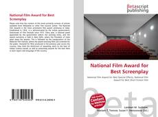 Portada del libro de National Film Award for Best Screenplay