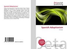 Capa do livro de Spanish Adoptionism 