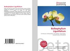 Portada del libro de Bulbophyllum Ligulifolium
