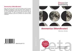 Portada del libro de Ammonius (Mondkrater)