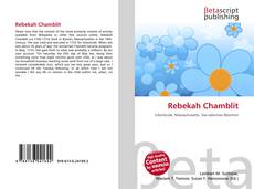 Copertina di Rebekah Chamblit