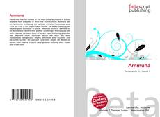 Capa do livro de Ammuna 