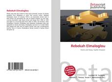 Copertina di Rebekah Elmaloglou