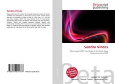 Capa do livro de Sandra Vinces 