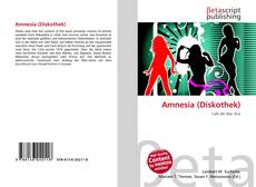 Capa do livro de Amnesia (Diskothek) 