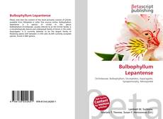 Bulbophyllum Lepantense的封面