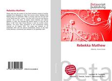 Portada del libro de Rebekka Mathew