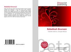Portada del libro de Rebekkah Brunson