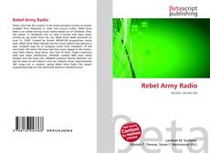 Portada del libro de Rebel Army Radio