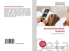 Portada del libro de Amniotisches-Band-Syndrom