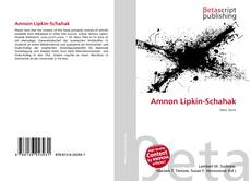 Portada del libro de Amnon Lipkin-Schahak