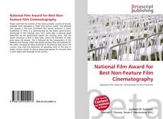 Portada del libro de National Film Award for Best Non-Feature Film Cinematography