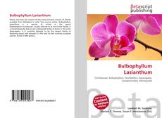 Copertina di Bulbophyllum Lasianthum
