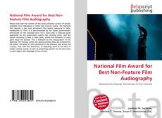 Copertina di National Film Award for Best Non-Feature Film Audiography