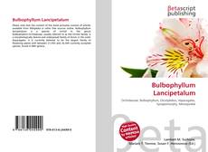 Portada del libro de Bulbophyllum Lancipetalum