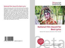 Buchcover von National Film Award for Best Lyrics