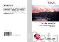 Portada del libro de Tasa de Santillán