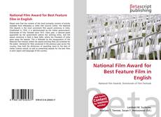 Portada del libro de National Film Award for Best Feature Film in English