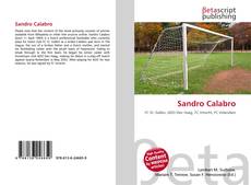 Portada del libro de Sandro Calabro