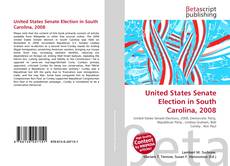 Copertina di United States Senate Election in South Carolina, 2008