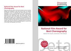 Portada del libro de National Film Award for Best Choreography