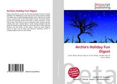 Portada del libro de Archie's Holiday Fun Digest