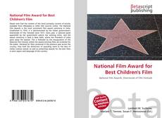 Portada del libro de National Film Award for Best Children's Film