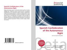 Portada del libro de Spanish Confederation of the Autonomous Right