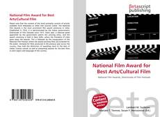 Couverture de National Film Award for Best Arts/Cultural Film