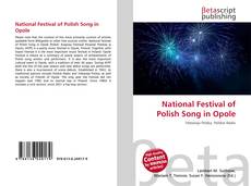 National Festival of Polish Song in Opole的封面