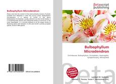 Bulbophyllum Microdendron的封面