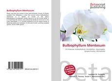 Обложка Bulbophyllum Mentosum